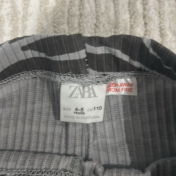 NWT Zara zebra print set, size 4-5 - Picture 7 of 8